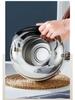 Thickened Large Capacity 304 Stainless Steel Gas & Induction Kettle
