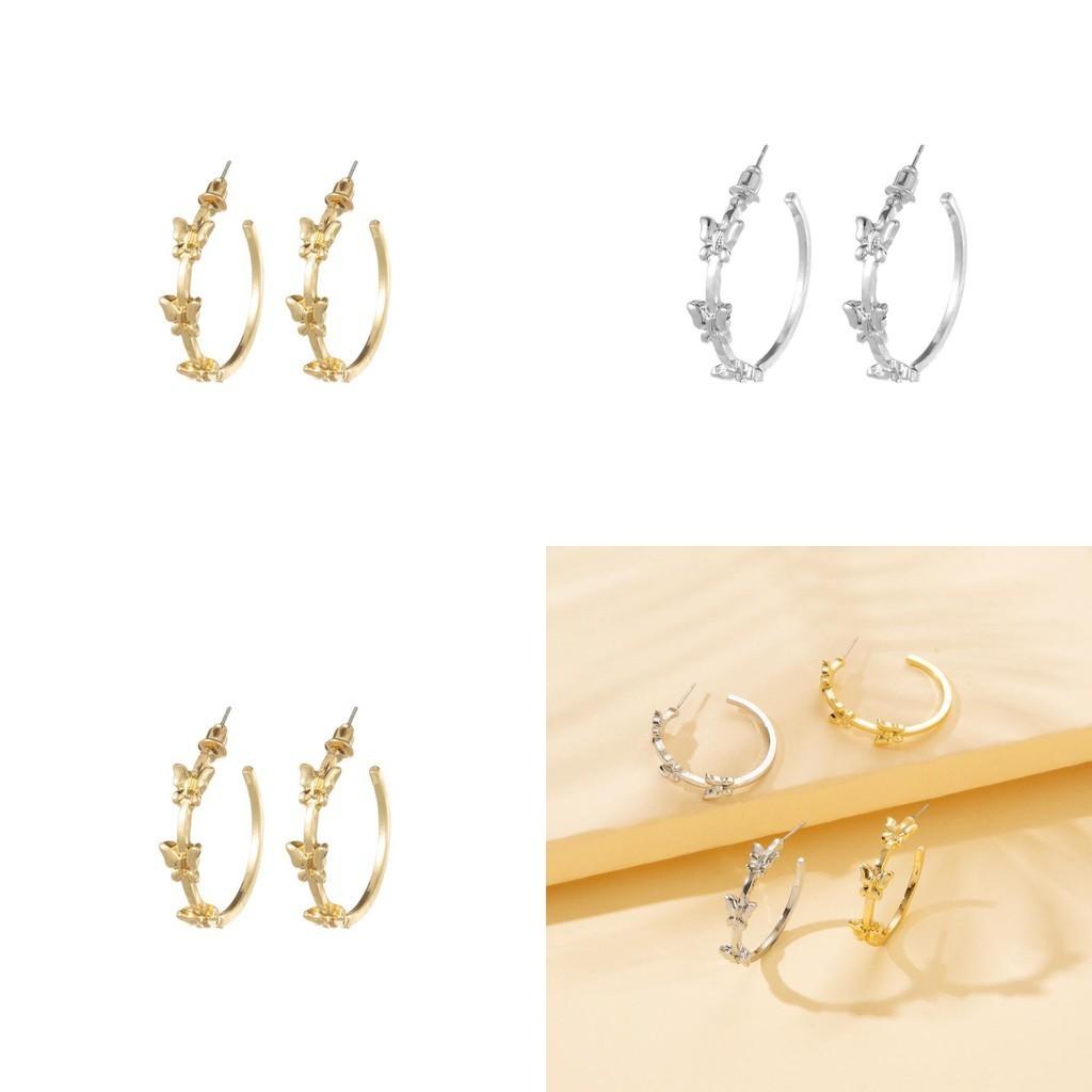 Fashion Butterfly Creative Earrings For Women Ideal For Weddings And Occasions Special