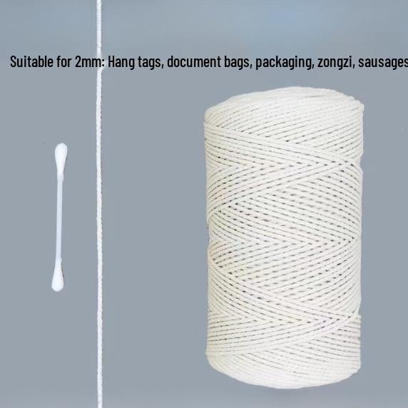 Cotton Craft Rope for DIY Weaving and Decoration