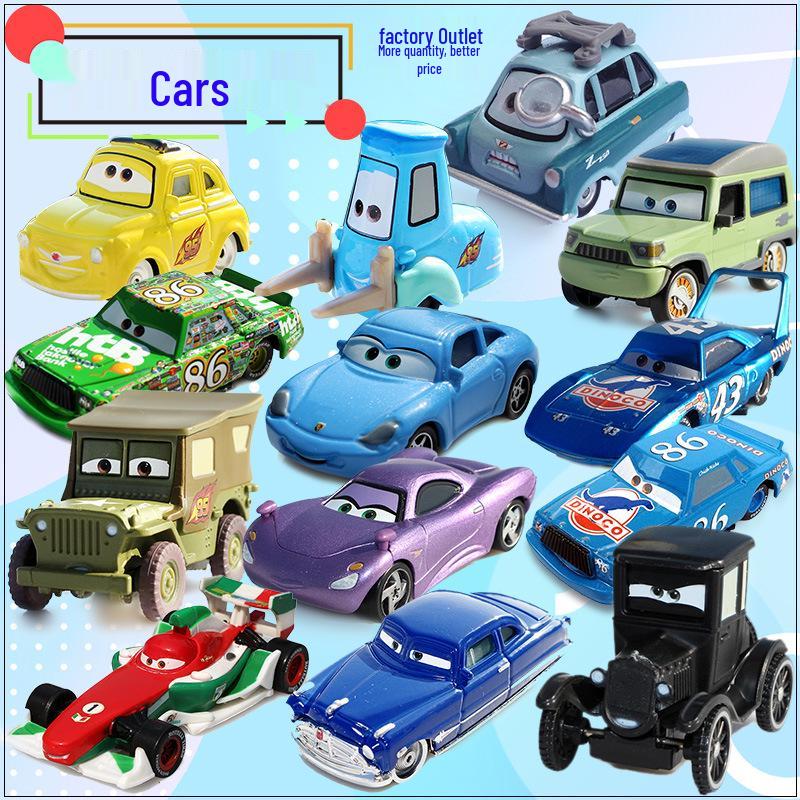 Cars 2 Mater Granny & Dr. Keno Diecast Toy Car Model
