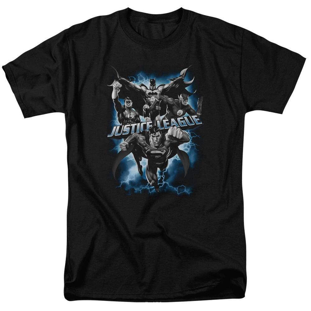 Justice League Of America  Justice Storm  T-Shirt - Regular or Tank - to 6X S