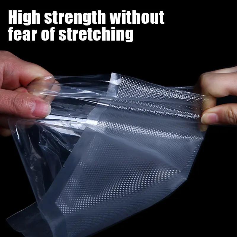 100Pcs Vacuum Bag Kitchen Food Vacuum Sealer Bag Thick 0.2Mm Storage Vacuum Packaging Bags Food Packing Bag