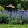 1Pcs Metal Mushroom Garden Stakes Retro Rusty Mushroom Plaque Garden For Yard Patio Lawn Outdoor Decor