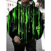 Graffiti Cartoon Pattern Man Hoodie Funny 3D Printed Sweatshirts Autumn New Casual Long Sleeves Pullover Unisex Tops Sweatshirt