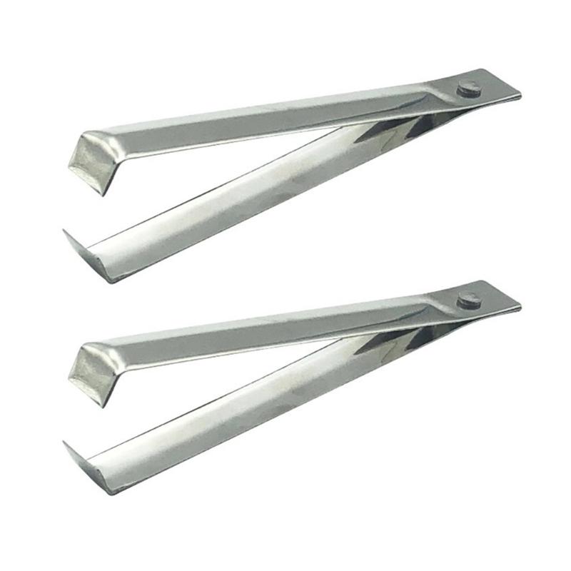 

Pack of 2 Efficient Garlic Peeler Fish Bone Tweezers Set Essential Tools Cooking Utensils for Easy Garlic Preparation 1