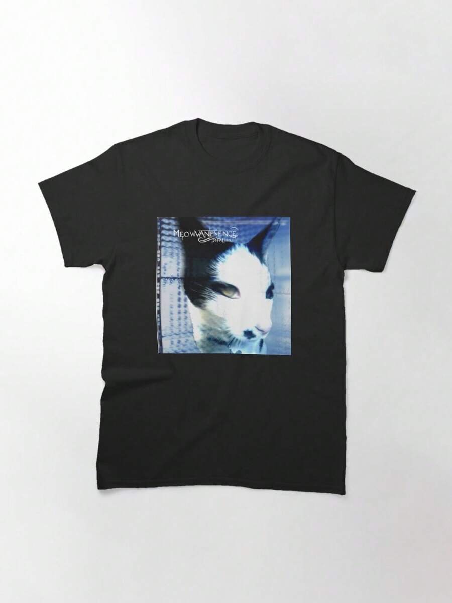 Gomez Meowvanesence Classic TShirt Gothic Music Graphic Design 100 Pure Comfortable Cotton S