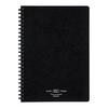 KOKUYO Note Soft Ring Notebook Natural 80 Sheets A5 A-lined Black Su-SV638A-D Black