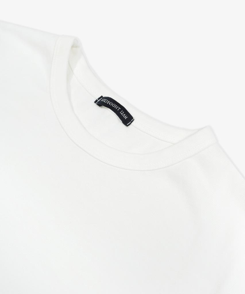 MIDNIGHT12AM Short Sleeve - Ivory