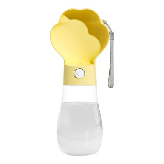 Portable Dog Water Bottle Leak-Proof Water Dispenser with Drinking Bowl Travel Pet Water Bottle for Dogs Cats Outdoor Walking Hiking