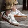 Men's Breathable Casual Sports Shoes Spring 2025 Trendy Matching Retro Dequn Men's Shoes Comfortable Plastic Sole Ankle High