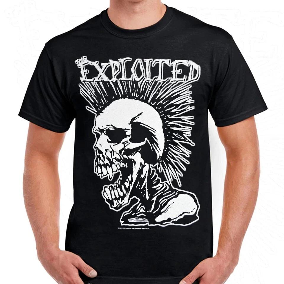 

NEW THE EXPLOITED Band For Fan Black All Size Shirt YA86 L