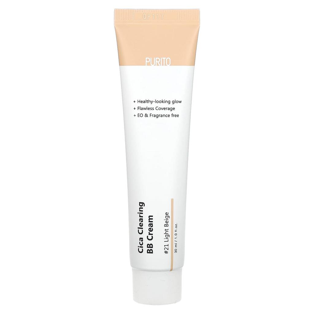 Cica Clearing Bb Cream, #21 Light Beige, 30Ml(1Fl Oz)