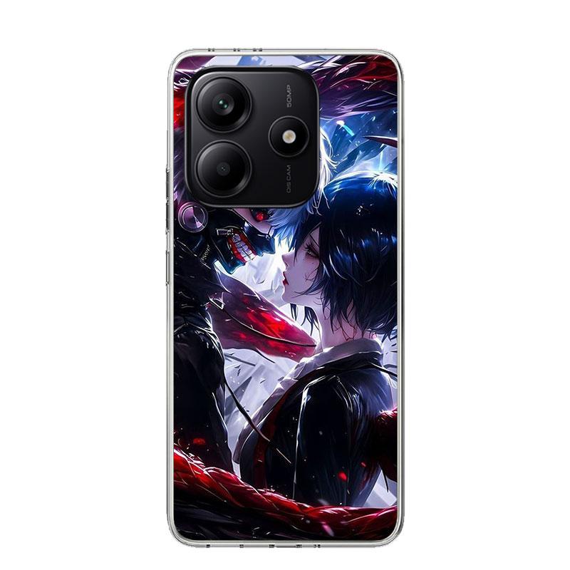 G-Ghoul Tokyo Touka Kirishima Phone Case For Xiaomi Redmi Note 15 14 13 12S 12 Pro Plus 11S 11E 11 11T 10S 10 Art Soft Pattern C