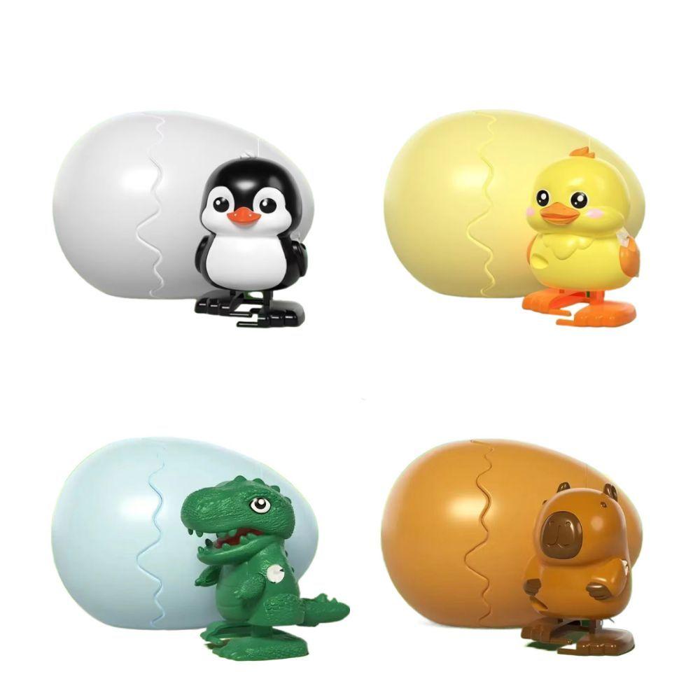 Creative Wind-up Toys Cartoon Bouncing Egg Creative Gift Bouncing Egg Toys  Birthday Gifts
