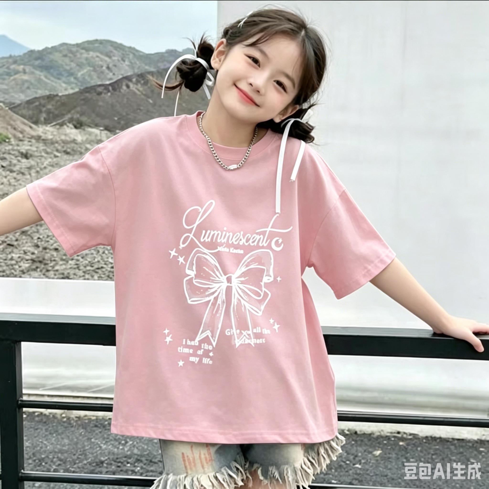Nicks 100 cotton childrens Tshirt mediumsized childrens Tshirt with cartoon prints fun and cute design 100