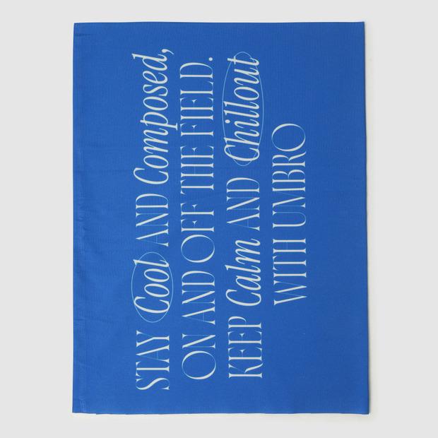 UMBRO Multi Cooling Scarf Blue (Uq223Cao61)