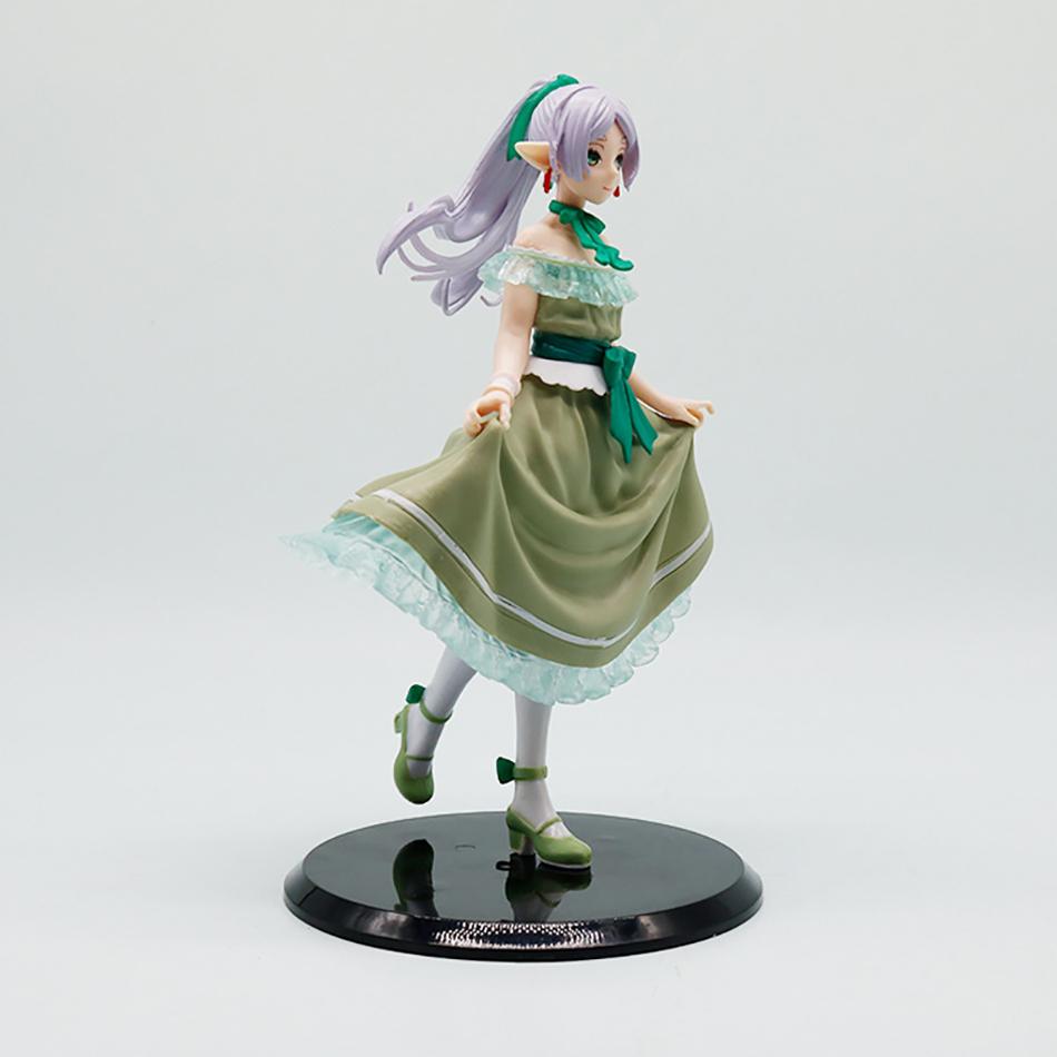 Frieren:Beyond Journey's End Figure Sousou No Frieren Full Dress Action Elf Figures PVC Anime Ornament Model Collection Toy