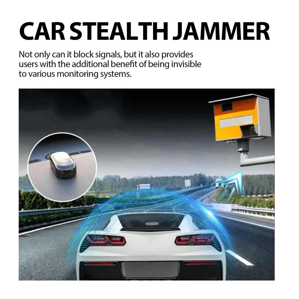 Rayhong Car Stealth Sensor Adjustable Blocking Signal Coverage Wide Portable Radio Jammer