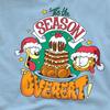 Garfield Mens Tis The Season To Overeat Odie Christmas T-Shirt