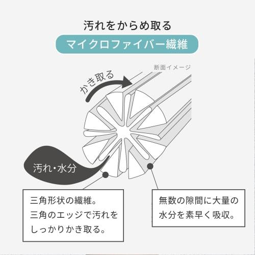 Marna Glass & Mirror Cleaning Cloth (Gray) Microfiber Cleaning Cloth (For Cleaning Mirrors, Faucets, and Windows) - Removes Limescale, Cleaning Expert