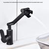 Brass 1080° Swivel Basin Faucet, 4-Mode Water Output Mixer Tap, Multi-Directional Adjustable for Vanity Sink