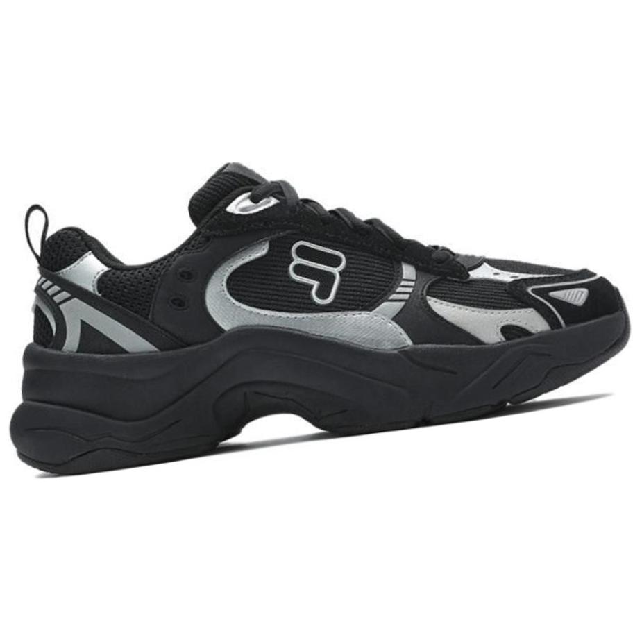 FILA Fusion Unique Comfortable Versatile Lightweight Low-Top Casual Shoes Women sneakers Black T12W411615FWN