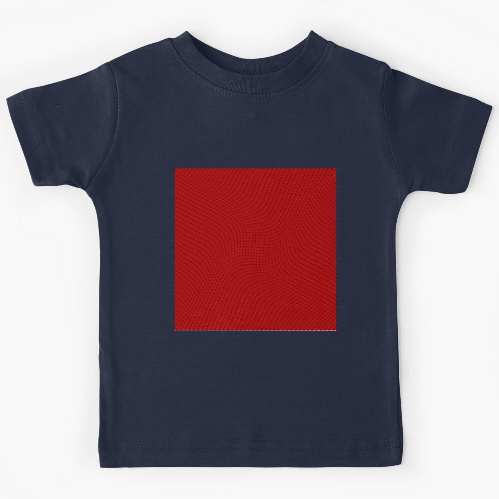 Red Seamless Patterns Kids T-Shirt 150