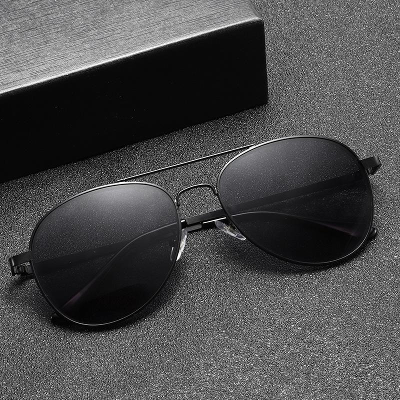 European And American Fashion Anti Uv Metal Frame Toad Glasses Myopia Glasses Uv400 Driving Fishing Sun Shading Myopia Glasses