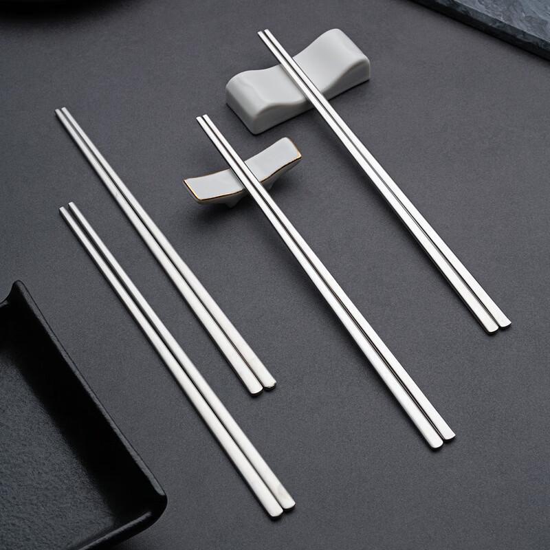 Stainless Steel Square Chopsticks
