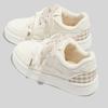 Fleece-lined Warm Sneakers Stylish Versatile Casual Thick-soled Double-cotton Shoes