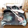 3D Print Anime World Trigger Bedding Set Single Twin Full Queen King Size Bed Set Adult Kid Bedroom Duvetcover Sets Home Textile