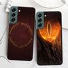 The L-Lord of the R-Rings Phone Case For Samsung S25 Edge S24 FE Galaxy S22 Ultra S21 Plus S20 S23 S10 Plus Cover Silicone Soft
