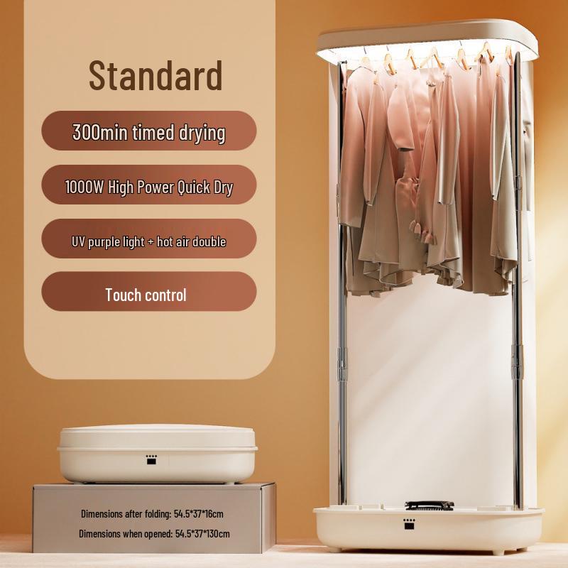 Portable Foldable Clothes Dryer with Timer for Home and Baby Clothes