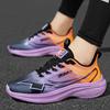 Summer thin fly-woven breathable mesh youth sports students lightweight soft-soled shock-absorbing sports running mesh shoes