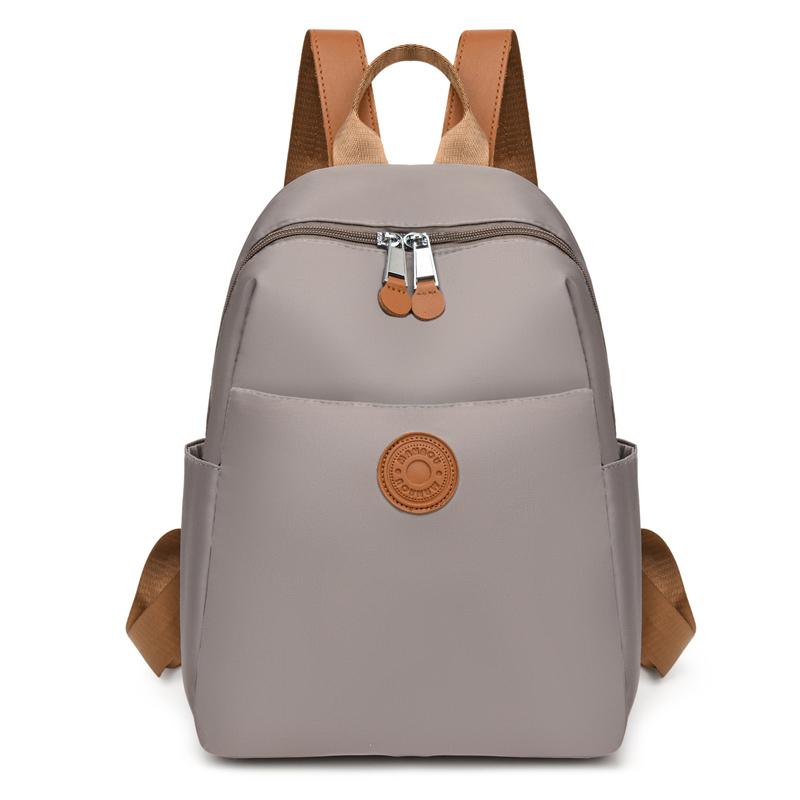 Oxford Multifunktionaler Rucksack Einfarbig Damen Große Kapazität Wasserdicht Reise-Rucksack