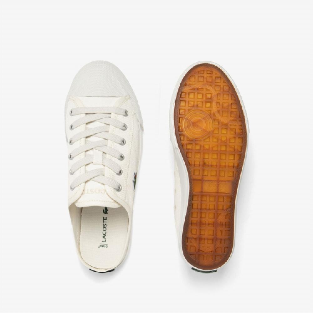 Buy Lacoste Men S BACKCOURT Mule Sneakers [Off White] at