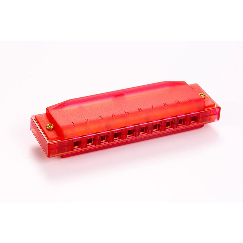 

HOHNER валторна полупрозрачная красная арфа 10 отверстий/тональность C