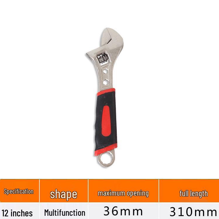 Multi-functional Adjustable Wrench for Bathroom - Large Opening & Short Handle