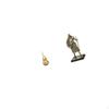 Brass Gourd Knight Statue Feng Shui Ornament European Creative Figurine Desktop Centerpiece for
