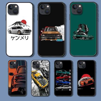 Drift japon araba telefonu iphone için kılıf Samsung Galaxy Redmi Xiaomi Oppo OnePlus not SA 7 8 9 10 11 12 13 14 20 21 22 23 53 54 Pro Max artı Ultra