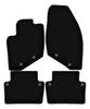 BASIC Black Velour Floor Mats For: Volvo S80 I Sedan (1998-2006)