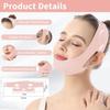 Face Lift Tape - V Line Lifting Mask Chin Strap for Sleeping, Adjustable Face Lifting Strap, 3D Contoured Design Facial Lifting Belt, Double Chin