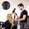 PU Leather Barber Apron Bag: Half-Length, Large-Capacity, Crossbody or Waist for Hairdressing Tools and Scissors