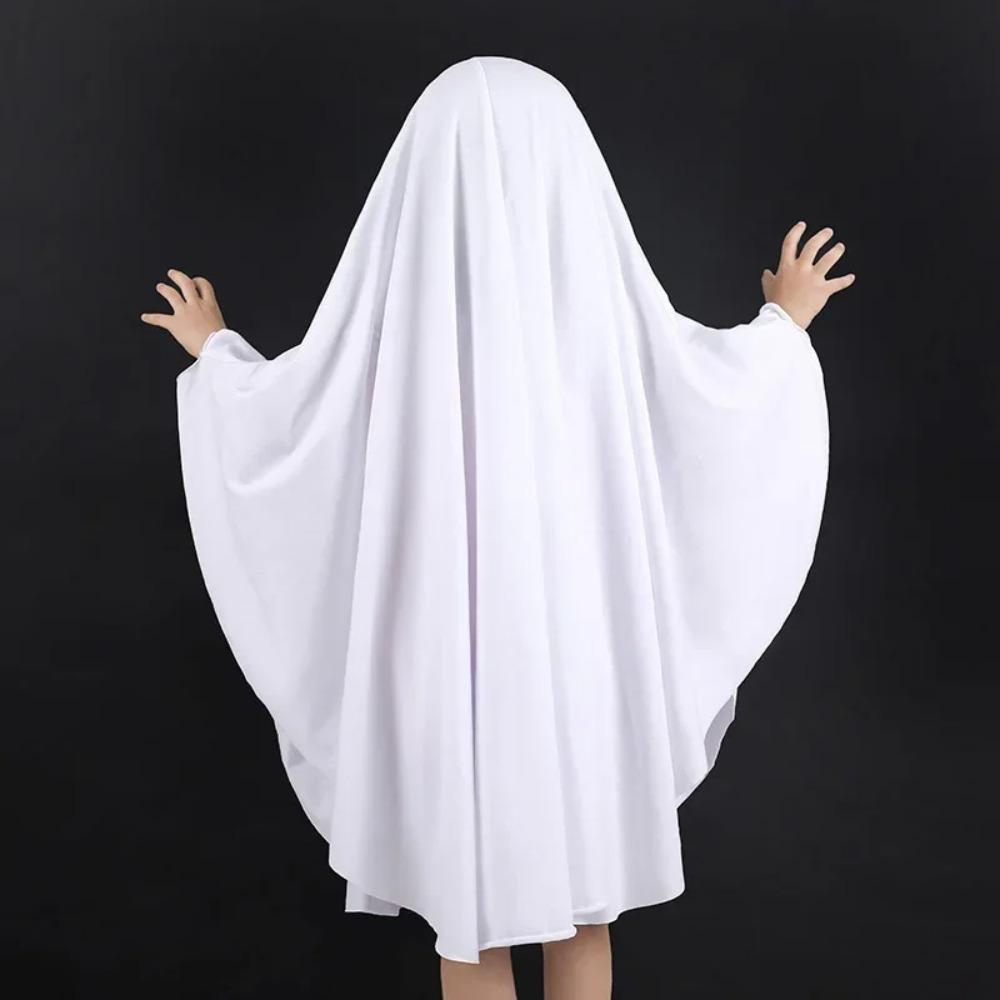 Boo Ghost Halloween Ghost Cloak Unisex Fancy Dress Scary Halloween Ghost Costume  Boys Girls
