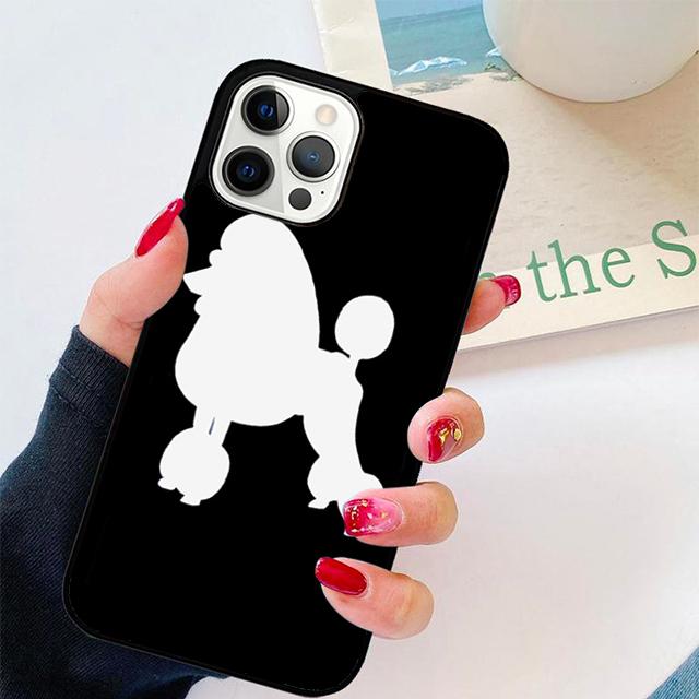 Beagle Poodle Mum Dog Colorful Phone Case Cover for iPhone 16 15 12 mini 11 13 14 Pro Max SE 2020 Apple 6S 7 8 Plus Coque