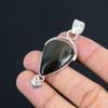 Mothers Day Deal 925 Sterling Silver Pear Nellite Stone Sister Pendant Jewelry