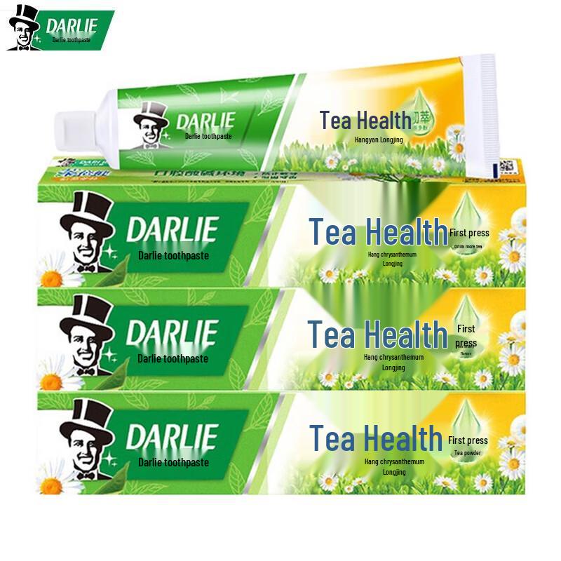 DARLIE Tea Care Chrysanthemum & Longjing Tea Toothpaste 3-Pack