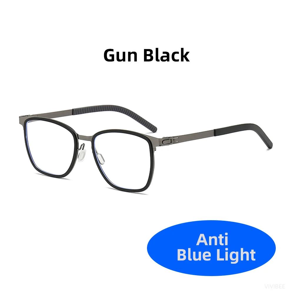 

VIVIBEE квадратные очки с защитой от синего света для мужчин, высококачественная оправа, фильтр синего света, легкие очки UV400 для женщин