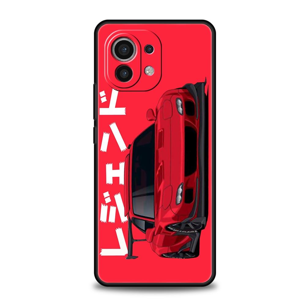 Case For Xiaomi Poco X4 X3 NFC F3 F4 M3 M4 Mi Note 12T 10 11 Ultra 11T 13 Pro 10T 12 Lite 9T 5G Cover JDM Tokyo Drift Sports Car