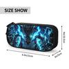 Custom Pokemon Mega Charizard X Blue Flame Large Capacity Bags for Child  Handheld Study Bag for Boys Gilrs Kids